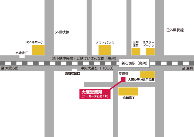 大阪所在地
